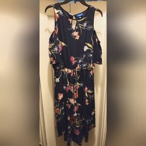 Apt. 9 High-Low Floral Dress, Size Large